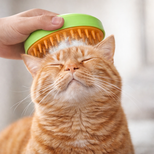🎁 Cepillo vapor para  mascota