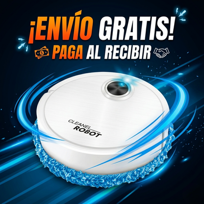 RoboMop Pro™ – Robot Trapeador Inteligente - Limpia Mientras Descansas